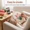 3-Set Flower Punch Needle Kit – Beginner-Friendly DIY Embroidery Set with Printed Patterns, Hoops, Yarn, Threader & Instructions for Adults